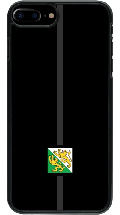 iPhone 7 Plus / 8 Plus Case Hülle - Kanton TG schwarz