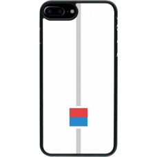 iPhone 7 Plus / 8 Plus Case Hülle - Kanton TI weiss
