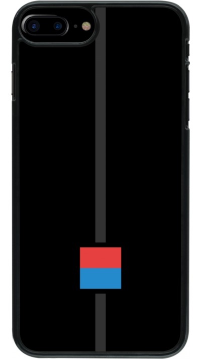 iPhone 7 Plus / 8 Plus Case Hülle - Kanton TI schwarz