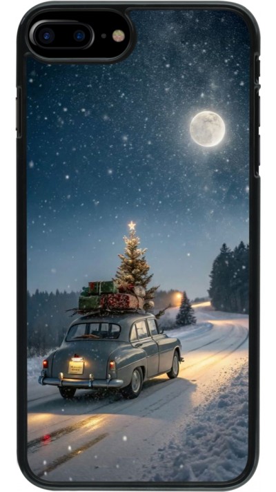 Coque iPhone 7 Plus / 8 Plus - Christmas 25 Car with Tree Xmas