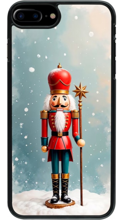 Coque iPhone 7 Plus / 8 Plus - Christmas 25 Nutcracker Snow