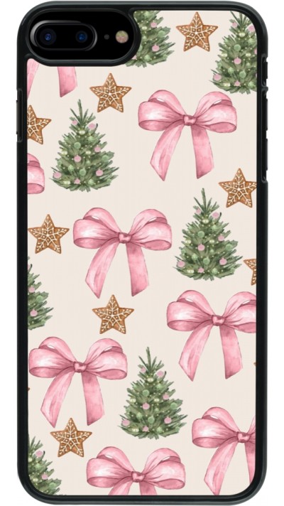 Coque iPhone 7 Plus / 8 Plus - Christmas 25 Vintage Ribbons