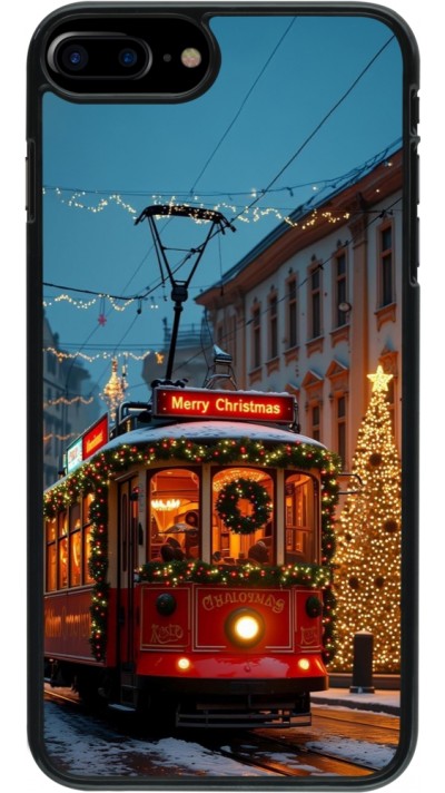 Coque iPhone 7 Plus / 8 Plus - Christmas 25 Xmas Train