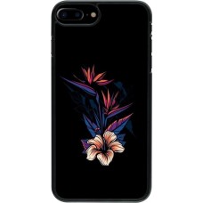 Coque iPhone 7 Plus / 8 Plus - Dark Flowers