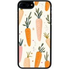 Coque iPhone 7 Plus / 8 Plus - Easter 2026 Illustration carrots