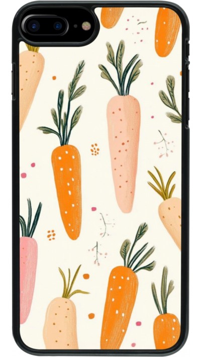 Coque iPhone 7 Plus / 8 Plus - Easter 2026 Illustration carrots