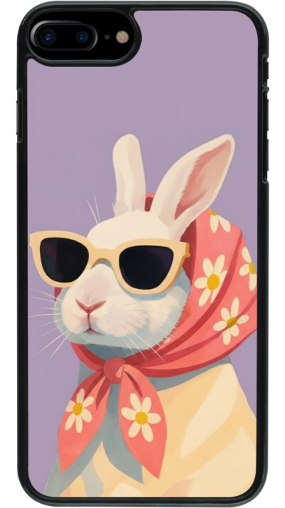 Coque iPhone 7 Plus / 8 Plus - Easter 2026 Rabbit with scarf