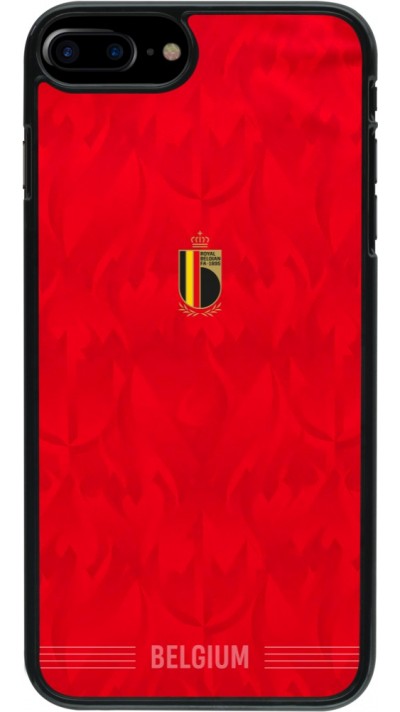 Coque iPhone 7 Plus / 8 Plus - Maillot de football Belgique 2026 personnalisable