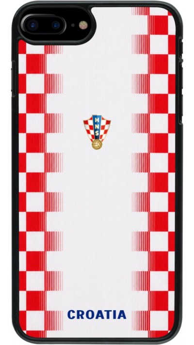 Coque iPhone 7 Plus / 8 Plus - Maillot de football Croatie 2026 personnalisable
