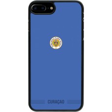 Coque iPhone 7 Plus / 8 Plus - Maillot de football Curaçao 2026 personnalisable