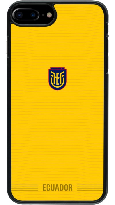Coque iPhone 7 Plus / 8 Plus - Maillot de football E?quateur 2026 personnalisable