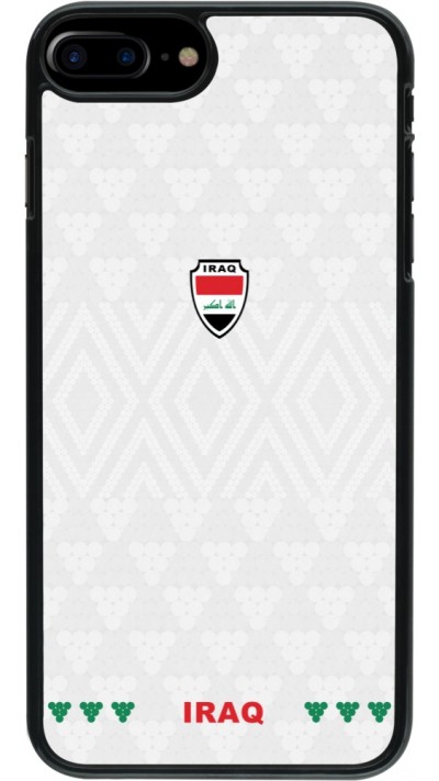 Coque iPhone 7 Plus / 8 Plus - Maillot de football Irak 2026 personnalisable