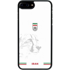 Coque iPhone 7 Plus / 8 Plus - Maillot de football Iran 2026 personnalisable