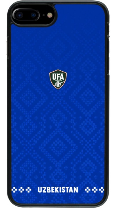 Coque iPhone 7 Plus / 8 Plus - Maillot de football Ouzbékistan 2026 personnalisable