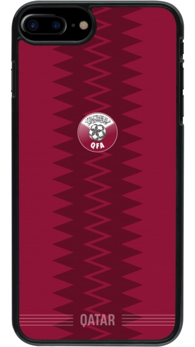 Coque iPhone 7 Plus / 8 Plus - Maillot de football Qatar 2026 personnalisable