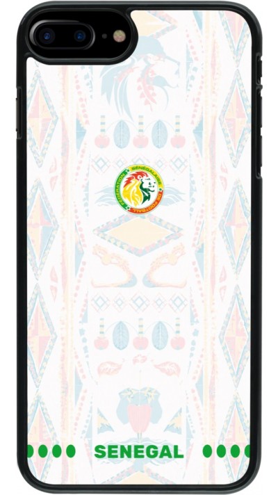 Coque iPhone 7 Plus / 8 Plus - Maillot de football Sénégal 2026 personnalisable