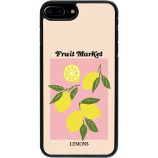 Coque iPhone 7 Plus / 8 Plus - Fruit market lemons 2026