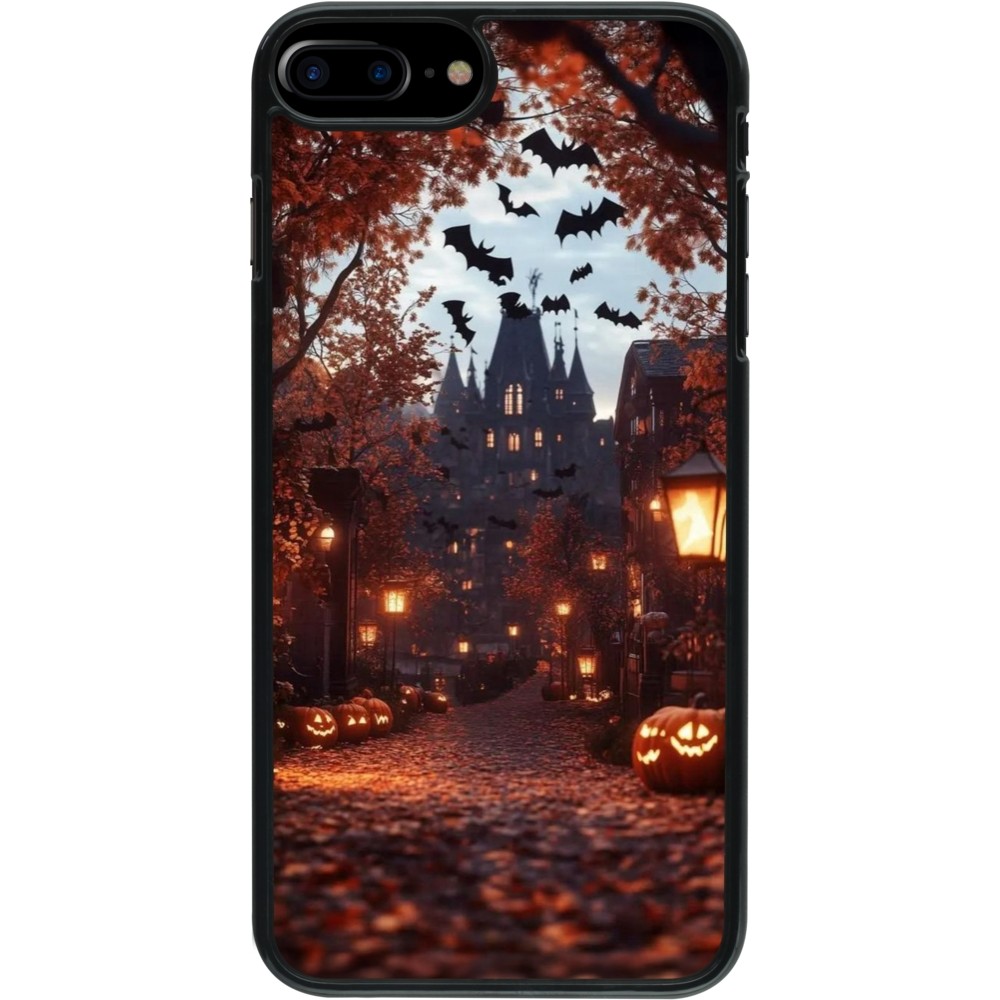 Coque iPhone 7 Plus / 8 Plus - Halloween 2025 Haunted house