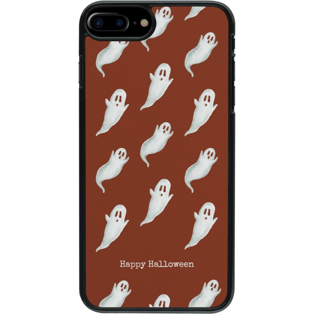 Coque iPhone 7 Plus / 8 Plus - Halloween 2025 Pattern of ghosts