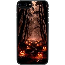 Coque iPhone 7 Plus / 8 Plus - Halloween 2025 Road of Terrifying Pumpkins