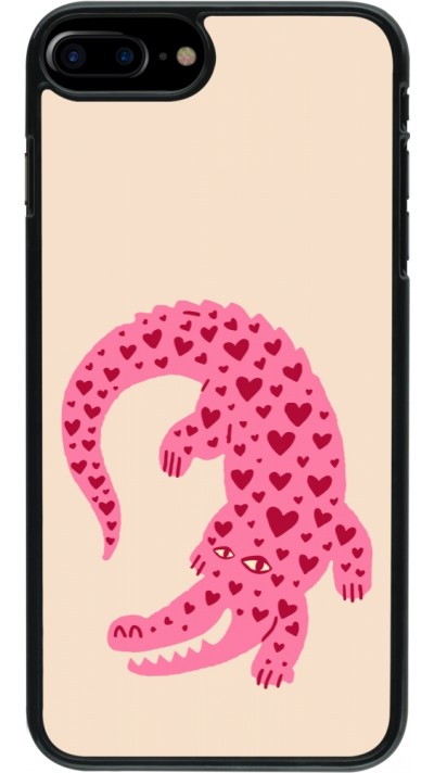 Coque iPhone 7 Plus / 8 Plus - Pink crocodile 2026
