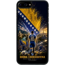 Coque iPhone 7 Plus / 8 Plus - Football Bosnie-Herzégovine splash 2026