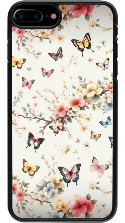 Coque iPhone 7 Plus / 8 Plus - Spring 25 Papillons Légers