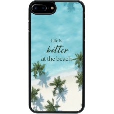 Coque iPhone 7 Plus / 8 Plus - Summer 2025 Life is better at the beach