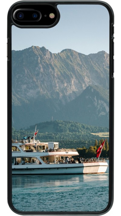 iPhone 7 Plus / 8 Plus Case Hülle -  Nationalfeiertag Schweiz Bateau Leman