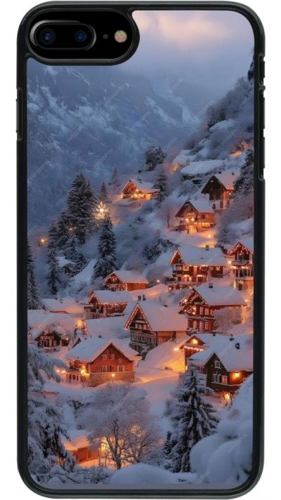 Coque iPhone 7 Plus / 8 Plus - Winter 25 Winter snowy village
