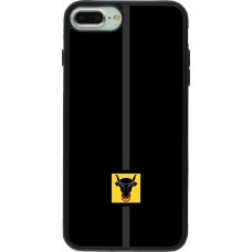 iPhone 7 Plus / 8 Plus Case Hülle - Silikon schwarz Kanton UR schwarz