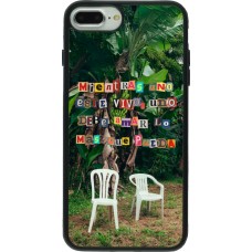 Coque iPhone 7 Plus / 8 Plus - Silicone rigide noir Chairs DTMF