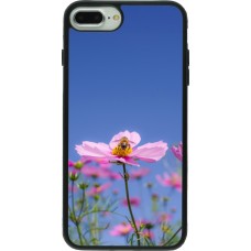 Coque iPhone 7 Plus / 8 Plus - Silicone rigide noir Bee on a flower 2026