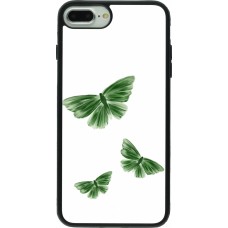 Coque iPhone 7 Plus / 8 Plus - Silicone rigide noir Butterflies Spring 2026