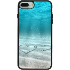 Coque iPhone 7 Plus / 8 Plus - Silicone rigide noir Summer 18 19