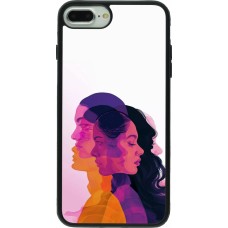 Coque iPhone 7 Plus / 8 Plus - Silicone rigide noir Womens day 2026 10