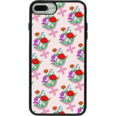 Coque iPhone 7 Plus / 8 Plus - Silicone rigide noir Womens day 2026 7