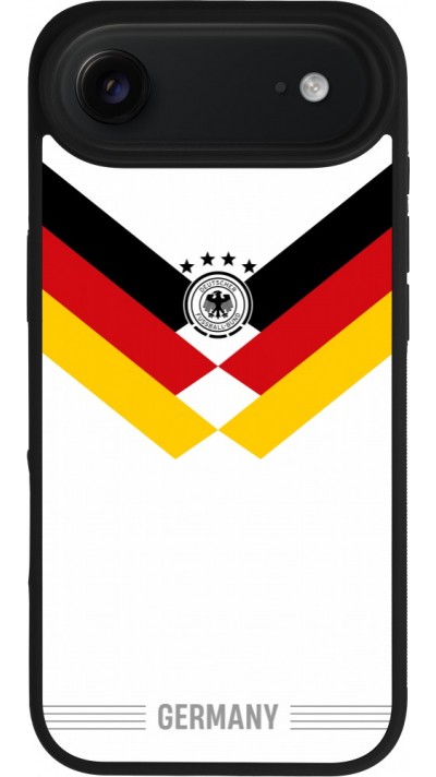 iPhone Air Case Hülle - Silikon schwarz Deutschland 2026 personalisierbares Fussballtrikot