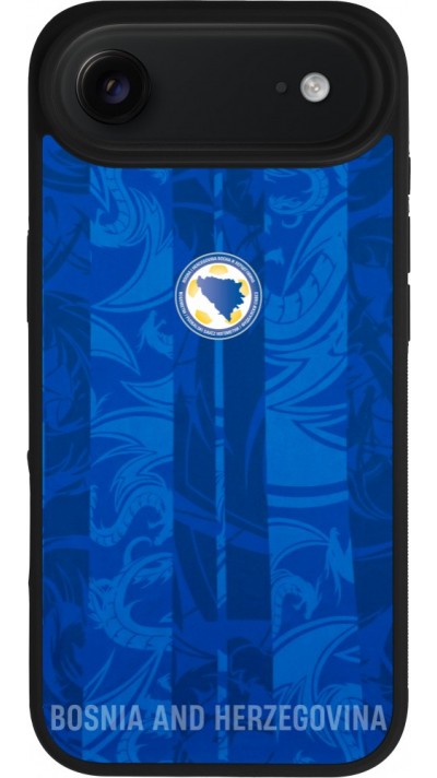 iPhone Air Case Hülle - Silikon schwarz Bosnien und Herzegowina 2026 personalisierbares Fussballtrikot