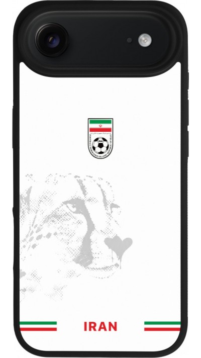 iPhone Air Case Hülle - Silikon schwarz Iran 2026 personalisierbares Fussballtrikot