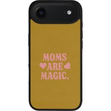 iPhone Air Case Hülle - Silikon schwarz Mom 2026 Are Magic