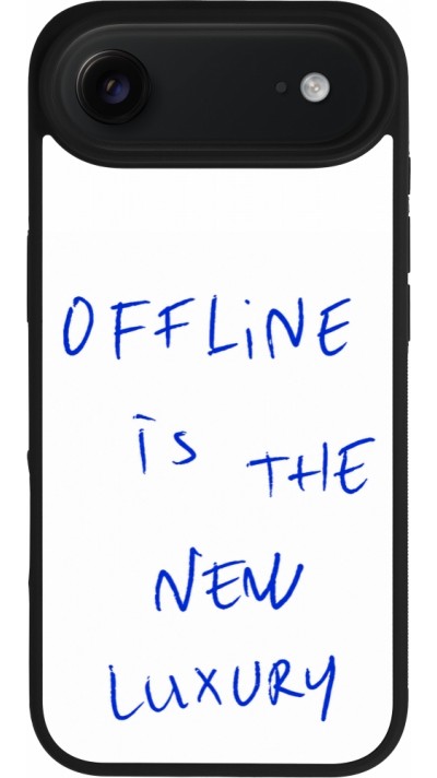 iPhone Air Case Hülle - Silikon schwarz Offline is the new luxury