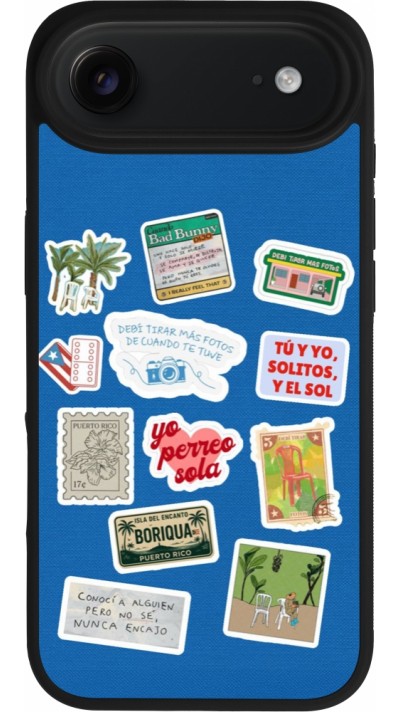 iPhone Air Case Hülle - Silikon schwarz Seals of the Dominican Republic DTMF