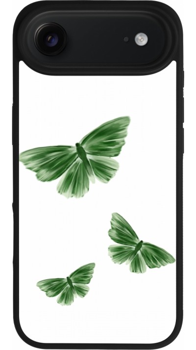 iPhone Air Case Hülle - Silikon schwarz Butterflies Spring 2026