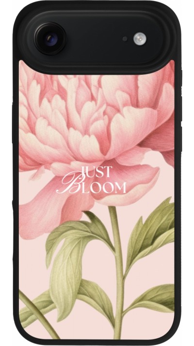 iPhone Air Case Hülle - Silikon schwarz Just Bloom Spring 2026