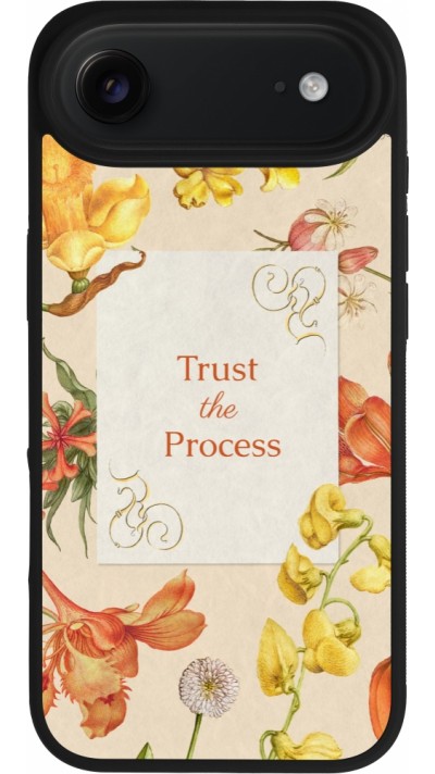 iPhone Air Case Hülle - Silikon schwarz Trust the process Spring 2026