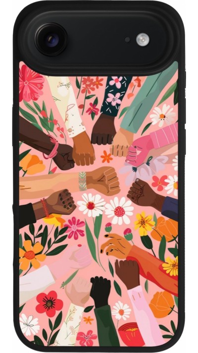 Coque iPhone Air - Silicone rigide noir Womens day 2026 8