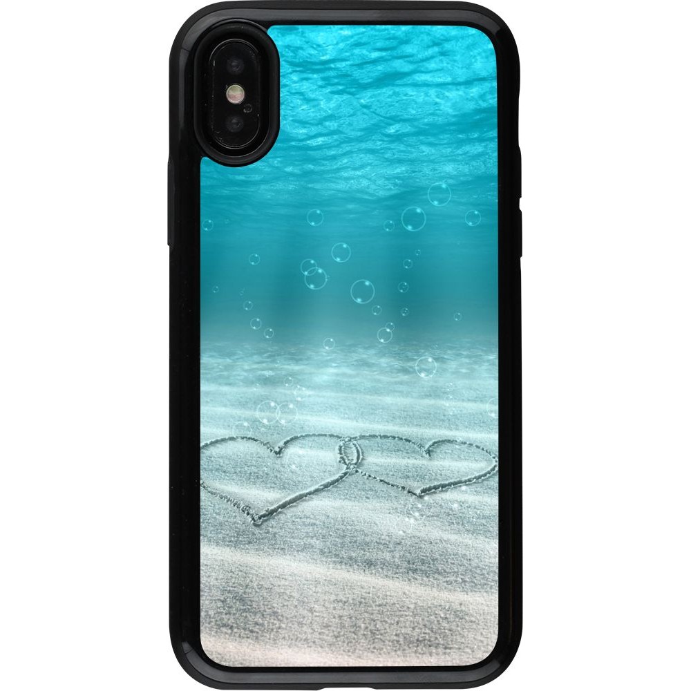 Coque iPhone X / Xs - Hybrid Armor noir Summer 18 19