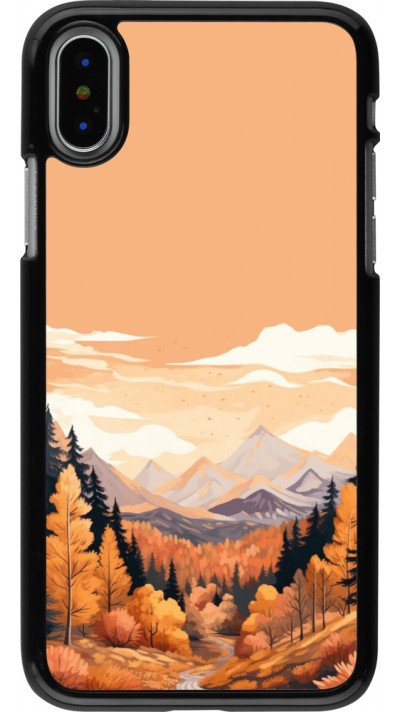 Coque iPhone X / Xs - Autumn 25 Mountains