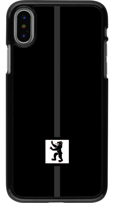 iPhone X / Xs Case Hülle - Kanton AI schwarz